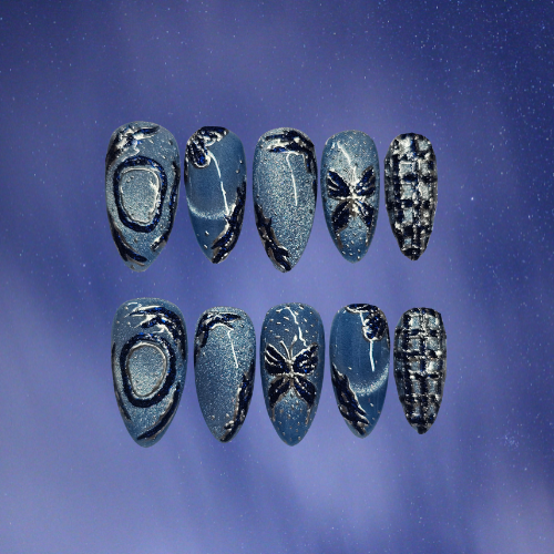 Bufferfly Elegance Blue