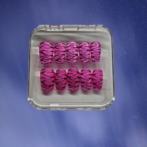 Glow Pink Zebra